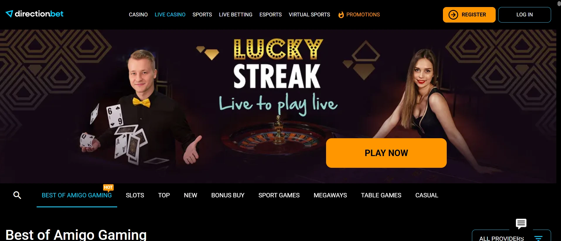 Directionbet vedonlyöntisivusto